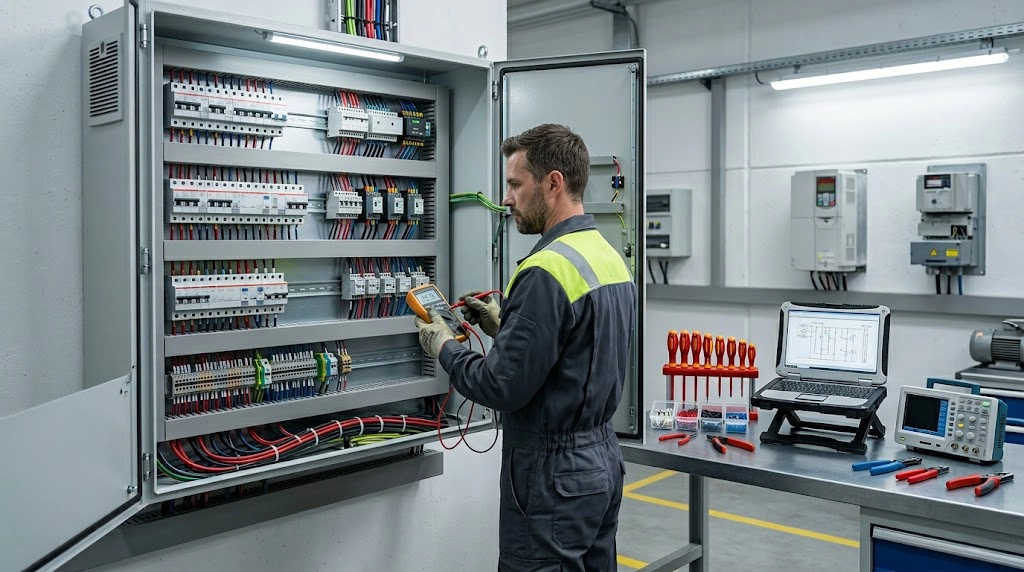Modernización de tableros eléctricos para reducir paradas en planta industrial